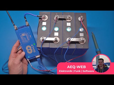 🔋 Daly BMS Verdrahtung & Einrichtung - Praxisbeispiel Selbstbau Na⁺ Akku