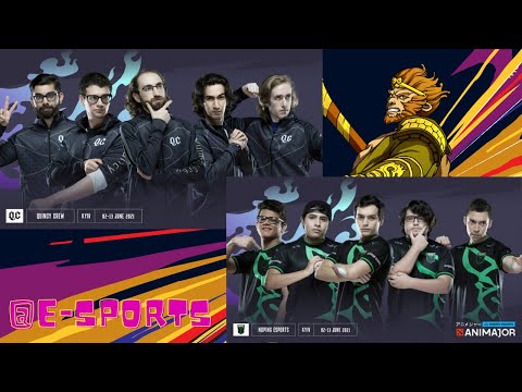 Quincy Crew vs NoPing Game 1 | Bo3 | Upper Bracket WePlay AniMajor DPC 2021 | DOTA 2 | HD