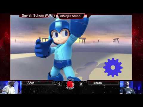 Smash 4 Suhoor: AAA (C. Falcon) vs Snack (Mega Man, Ryu) - WR5
