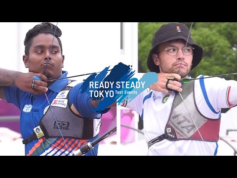 Atanu Das v David Pasqualucci – recurve men 1st round | Tokyo 2020 Olympic Test