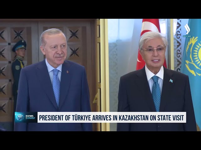 Казакстанга мамлекеттик сапар менен Түркиянын Президенти келди
