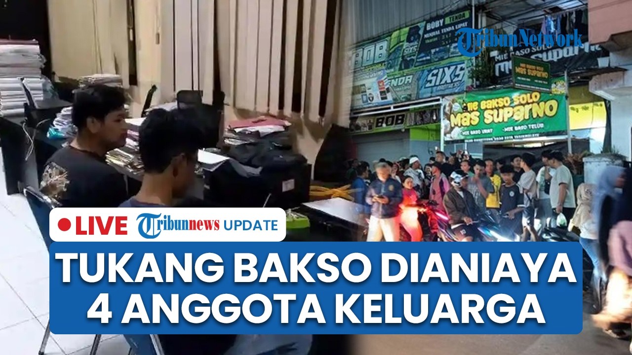 LIVE: Tukang Bakso di Tasikmalaya Dianiaya 4 Anggota Keluarga, Motif Geram Lihat Saudari Menangis
