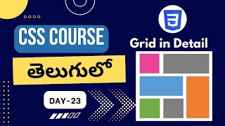 CSS grid tutorial CSS grid in Telugu CSS grid prop