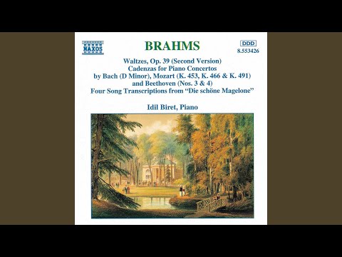 16 Waltzes, Op. 39 (1867 Version) : No. 3 in G-Sharp Minor