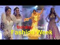 Shriya Saran And Elnaz Norozi Showing There Beauty At Bombay Times Fashion Week 2022 In Style