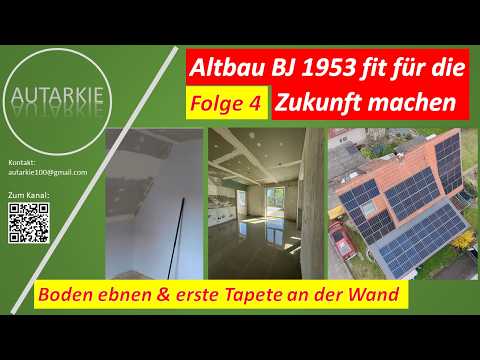 Altes Baujahr 1953 zukunftssicher gestalten - Teil 4 - Folge 534