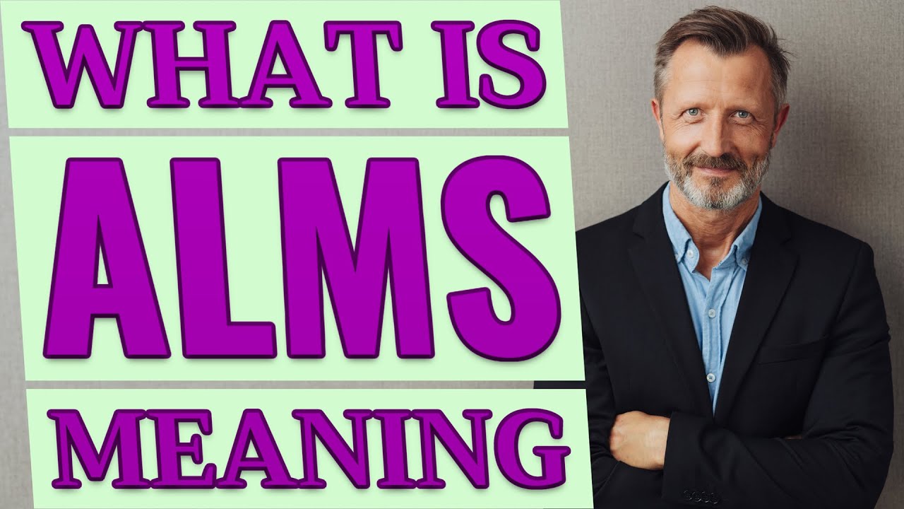 Alms | Meaning of alms 📖