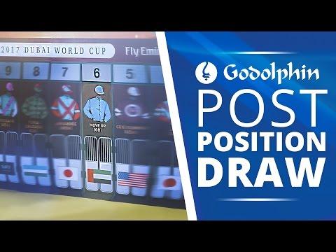 Dubai World Cup 2017 | Post Position Draw