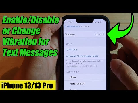 iPhone 13/13 Pro: How to Enable/Disable/Change Vibration for Text Messages
