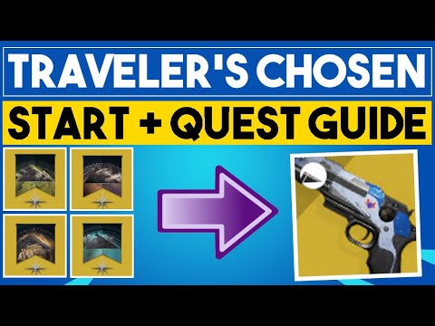 Destiny 2 - Traveler's Chosen Exotic Quest Guide + How to Start the Quest - EVACUATION HAS BEGUN!