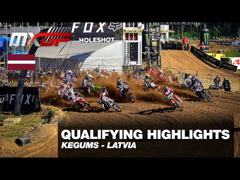 Qualifying Highlights - MXGP of Latvia 2019