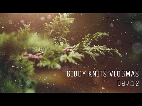 Giddy Knits - Vlogmas Day 12