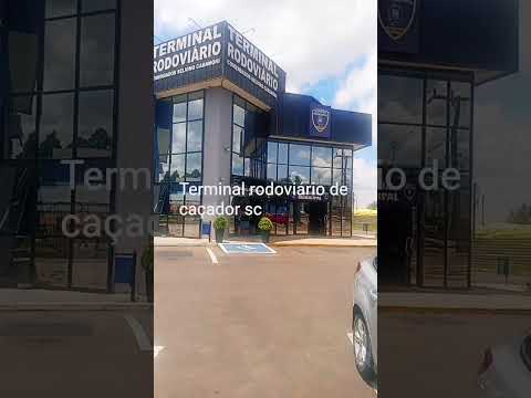 terminal rodoviário de caçador #santacatarina #santasc#viagemdeonibus #viagem #cidadeshistoricas