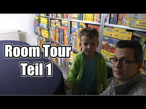 Room Tour Teil 1 SpieleBlog - Spielesammlung der Kinder (Elias & Alina)