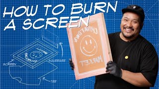 How To Make A Screen For Screen Printing | THE BLUEPRINT