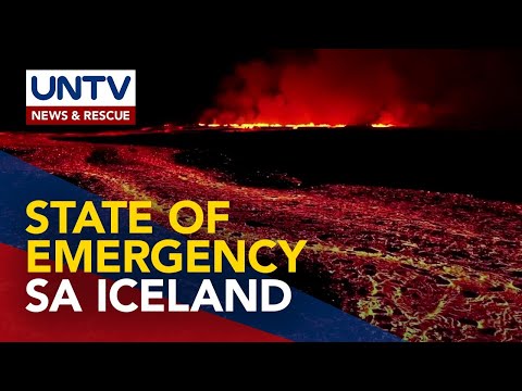 State of emergency, idineklara dahil sa panibagong pagsabog ng bulkan sa Iceland