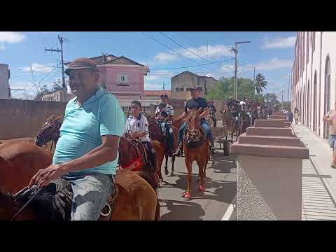 Cavalgada de e provisão ecológica benção dos dos animais Princesa Isabel Paraíba 