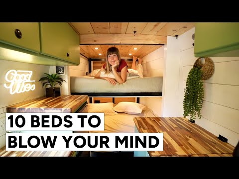 ⭐️ TOP CAMPER VAN BED DESIGNS OF 2023 ⭐️ 10 Brilliant Beds for Your Van Conversion 🚐