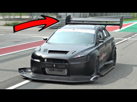 Mitsubishi Lancer EVO X INSANE Time Attack Build with Sequential ONBOARD @ Monza Circuit!