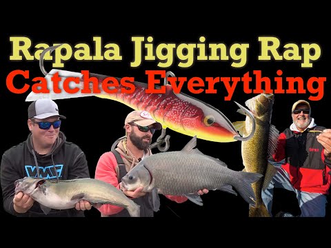 Rapala Jigging Rap (It Catches Everything)!