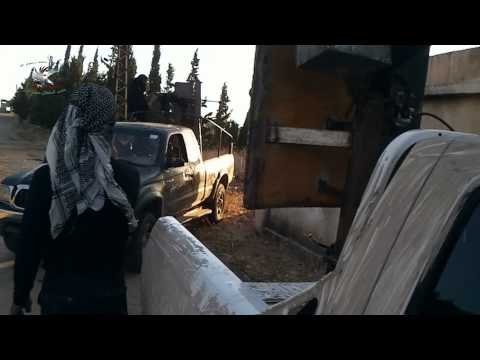 استهداف قوات النظام من قبل لواء جبال التركمان على جبهة جسر الشغور في محافظة إدلب