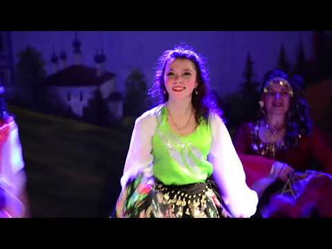 Цыганский ансамбль "Вольный ветер" - цыганский танец и танец "Ванёнок"