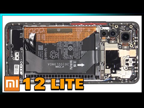 Xiaomi 12 Lite Disassembly Teardown Repair Video Review