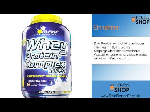 Olimp Whey Protein Complex 100% - Test, Erfahrungen und Einnahme des Whey Proteins