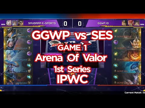 GGWP.ID VS Saudara eSport | GAME 1 | IPWC | 1st Series | Arena Of Valor