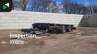 Remorque porte-conteneur Krone ZW18 2 axles | Image 4 - Autoline