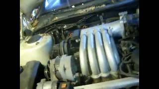 replacing fuel injectors Cadillc Allante part 1
