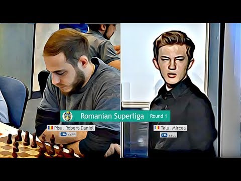 FM Pisu Robert-Daniel vs FM Talu Mircea - Romanian Superliga Rd1 - Nimzo-Indian Defense