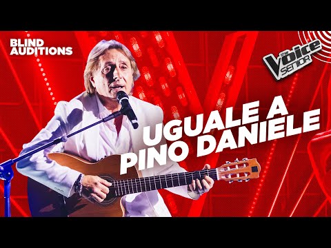 Ciro sings "Quanno chiove" by Pino Daniele | The Voice Senior 4 | Blind Auditions