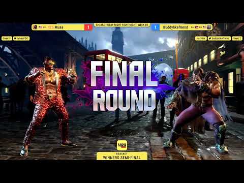 4o4 Friday Night Fight Night Weekly #8 Winners Semi-Final: Buddylikefriend (M. Bison, Marissa) vs Mu