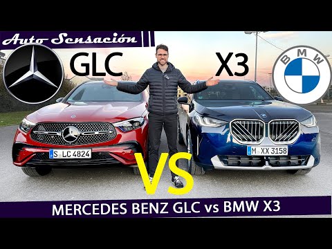 Comparatica Mercedes Benz GLC 2024 vs BMW X3 2024. ¿Quién es el rey de los SUVs Premium Alemanes 🇩🇪?