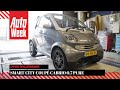 Smart City Coupé cabrio - Op de Rollenbank