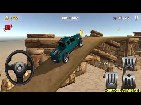 Mountain Climb 4x4: Pick Up Truck Unlocked Levels 41- 48 Completed Driving Simulator Stunts Gameplay