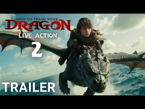  How To Train Your Dragon 2 - Live Action First Trailer (2027) Mason Thames, Concept Trailer