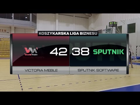 Victoria Meble vs Sputnik Software - XVII kolejka - Superliga Poznań - Koszykarska Liga Biznesu