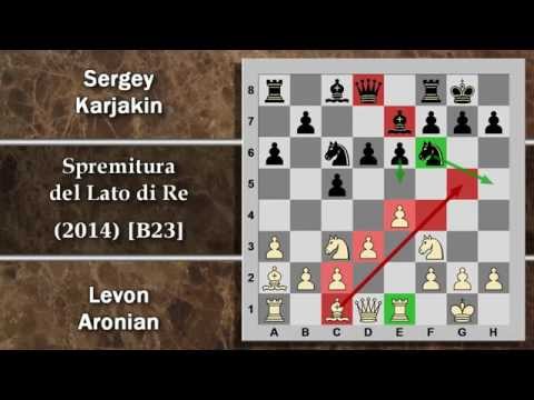 Annotated Chess Games 99 - Aronian vs Karjakin - Kingside Squeeze - CT(14) 2014 [B23]