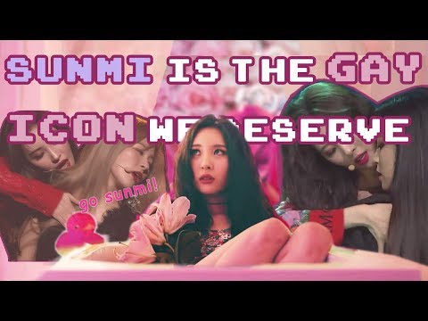 Sunmi is the gay icon we deserve (ft. Seulgi, Yoojung, Umji, Chungha etc)