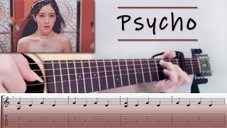 Red Velvet 레드벨벳 'Psycho' | Fingerstyle Guitar Cover (TABS)