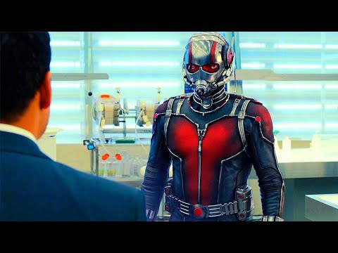 Ant-Man vs Cross Security's - Laboratory Fight Scene - Ant Man (2015) Movie CLIP HD