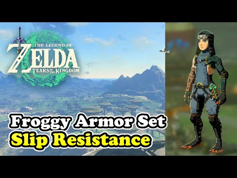 Froggy Armor Set Location in Zelda Tears of the Kingdom (Slip Resistance)