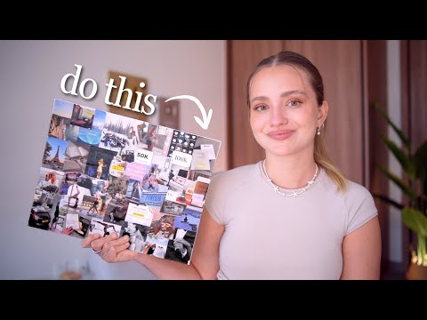 How to make a vision board for 2026 (mine always comes true)