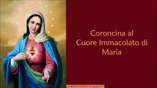 Coroncina al Cuore Immacolato di Maria