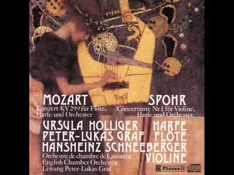 Ursula Holliger & Peter-Lukas Graf - A. Mozart: Double Concerto for Flute, Harp and Orchestra K.299
