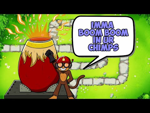 CHIMPS With ONLY MORTAR!!! BTD6