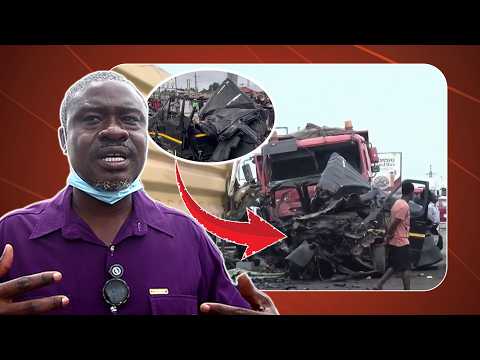 Tipper Truck Crashes With Sprinter At Ofankor Barrier