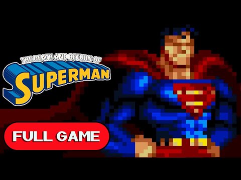 The Death and Return of Superman SNES FULL GAME Longplay Gameplay Walkthrough Playthrough VGL